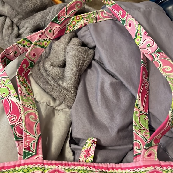 Vera Bradley Pinwheel Pink Tote - Picture 4 of 6